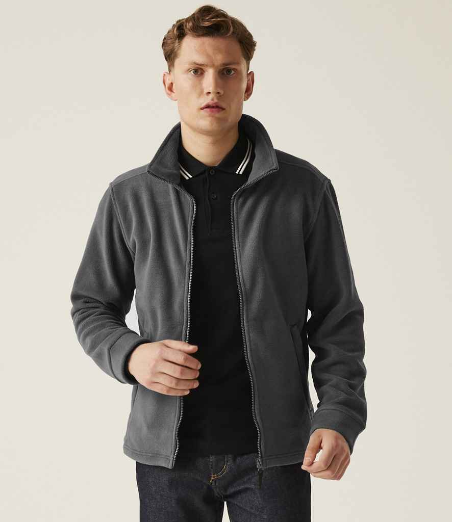 [RG142 SEG S] Regatta Classic Fleece Jacket (S, Seal Grey)