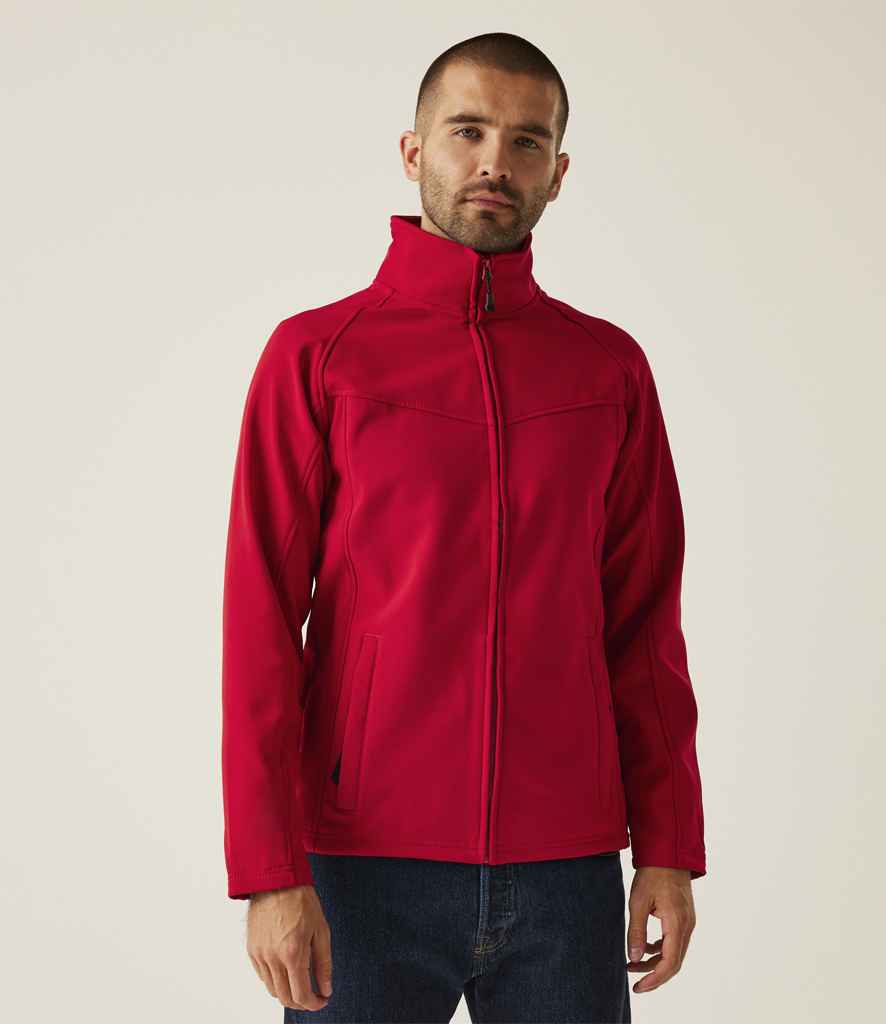 [RG150 CSR S] Regatta Uproar Soft Shell Jacket (S, Classic Red)