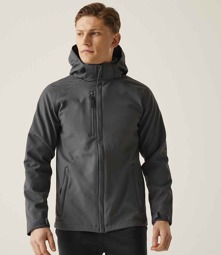 [RG160 SEG S] Regatta Repeller Soft Shell Jacket (S, Seal Grey)
