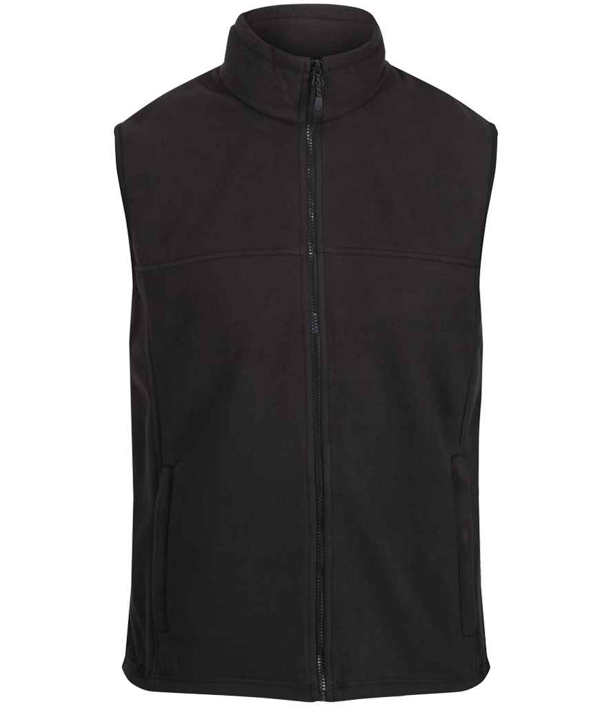 [RG182 BLK XS] Regatta Haber II Fleece Bodywarmer (XS, Black)
