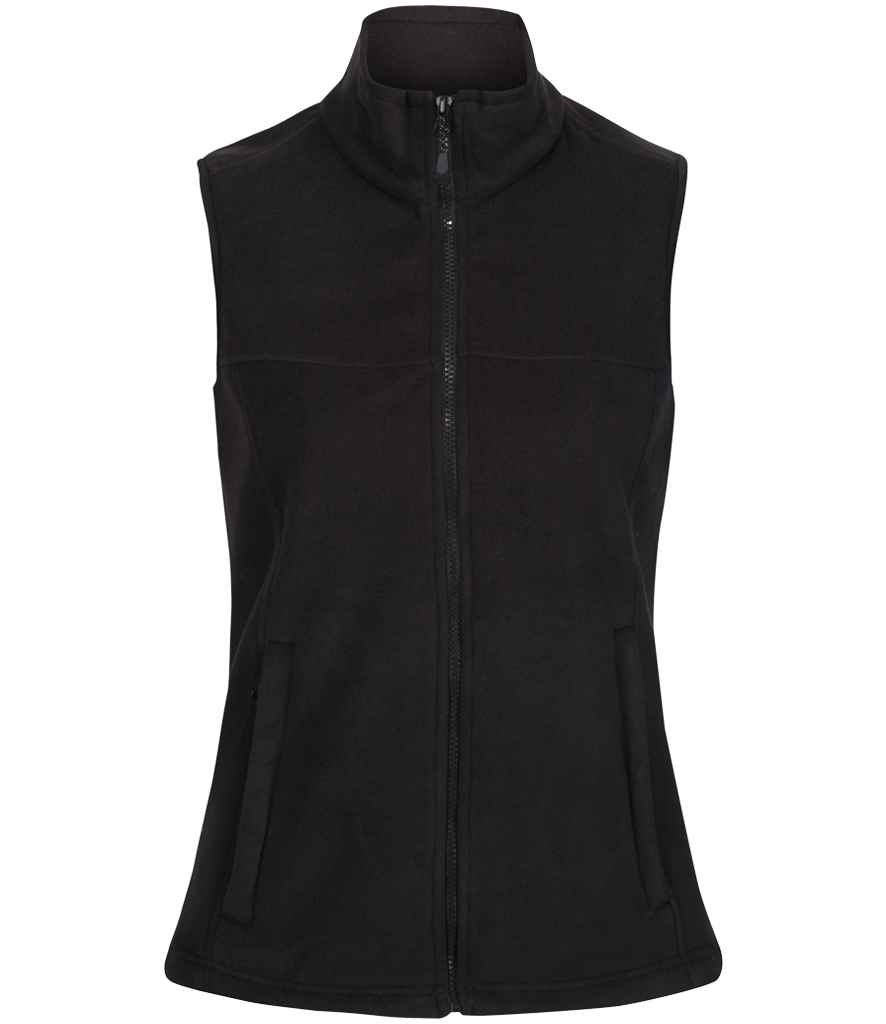[RG184 BLK 8] Regatta Ladies Haber II Fleece Bodywarmer (8, Black)