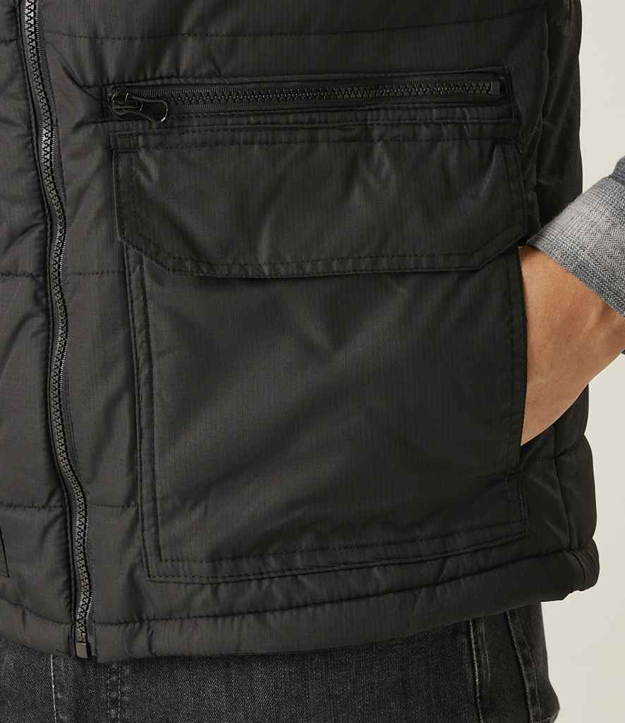 [RG185 BLK S] Regatta Steller Bodywarmer (S, Black)
