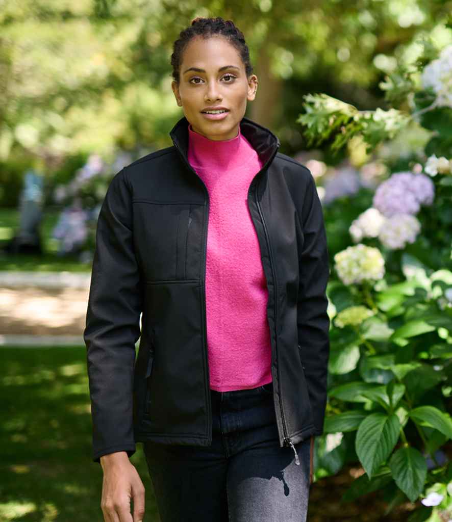 Regatta Ladies Octagon II Soft Shell Jacket (Classic Red/Black, 8)