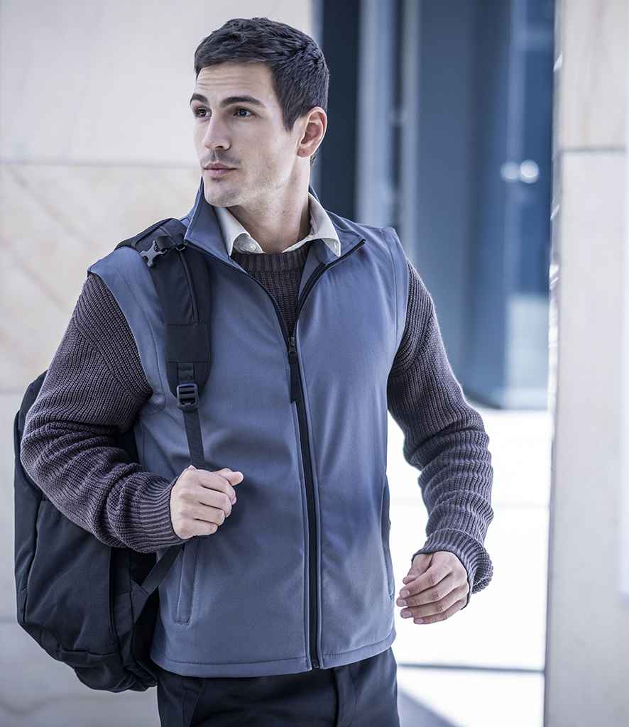 [RG193 SEG S] Regatta Classic Soft Shell Bodywarmer (S, Seal Grey)