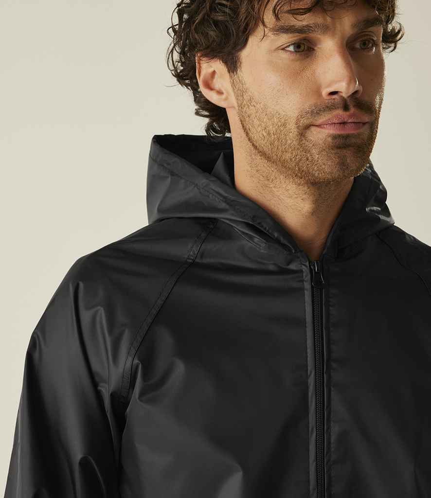 [RG211 BLK S] Regatta Pro Stormbreak Waterproof Jacket (S, Black)