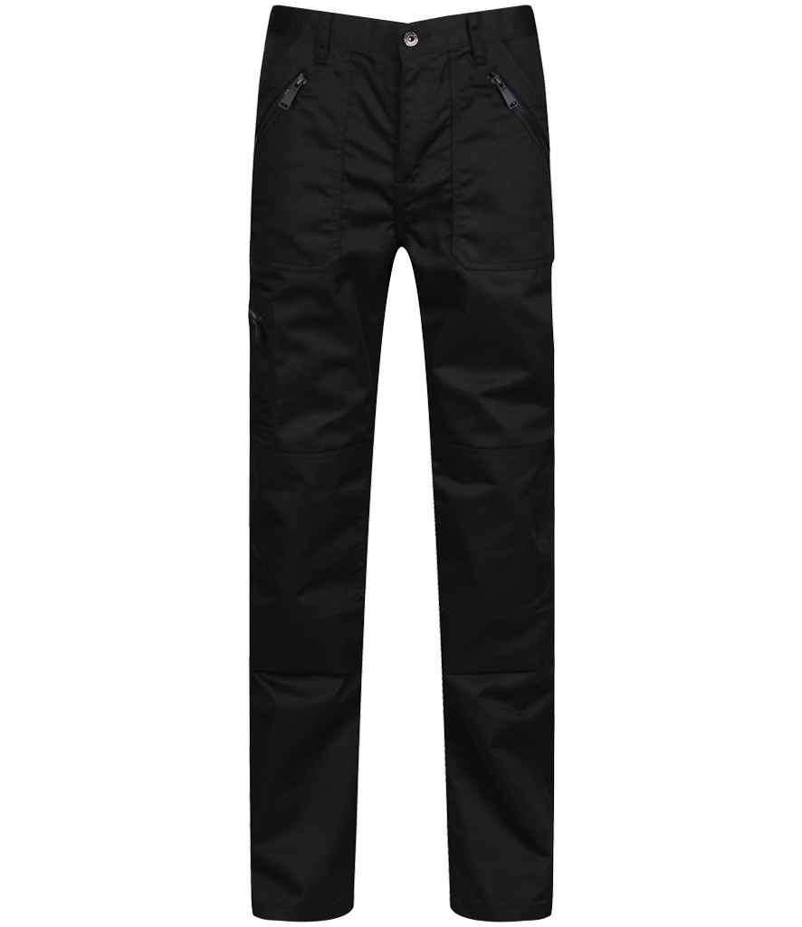 [RG292 BLK 28/R] Regatta Pro Action Trousers (28/R, Black)