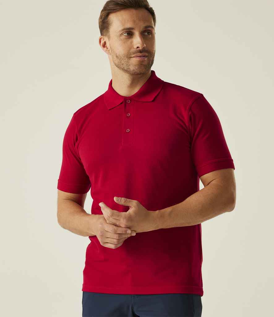 [RG320 CSR S] Regatta Classic Piqué Polo Shirt (S, Classic Red)