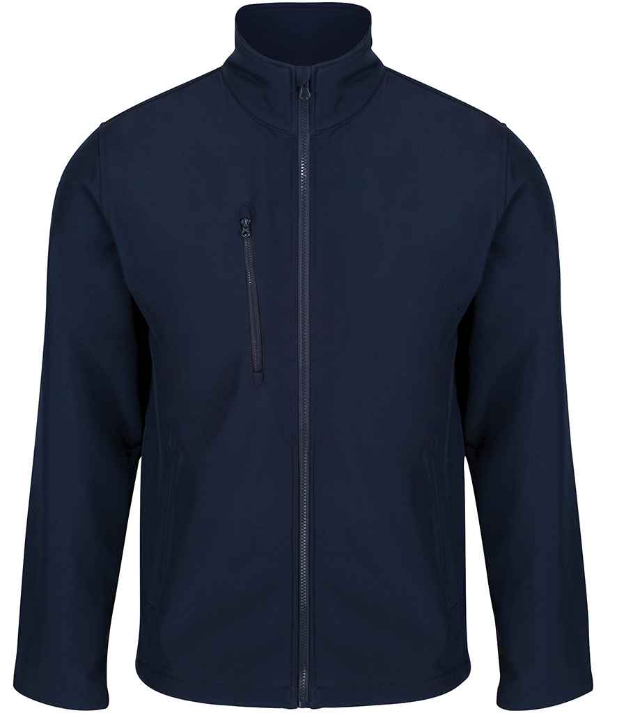 [RG631 NV/NV XS] Regatta Ablaze Three Layer Soft Shell Jacket (XS, Navy/Navy)