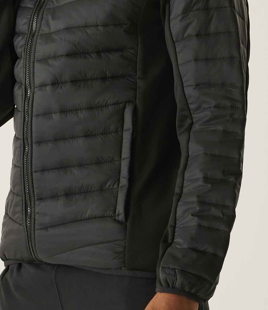 [RG671 BLK S] Regatta Tourer Hybrid Jacket (S, Black)