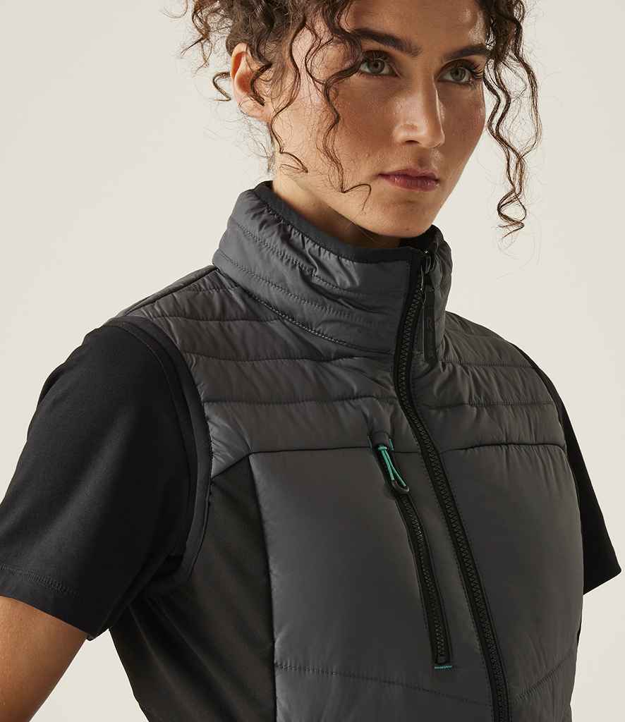 [RG813 GRE 8] Regatta Ladies Ada Hybrid Bodywarmer (8)
