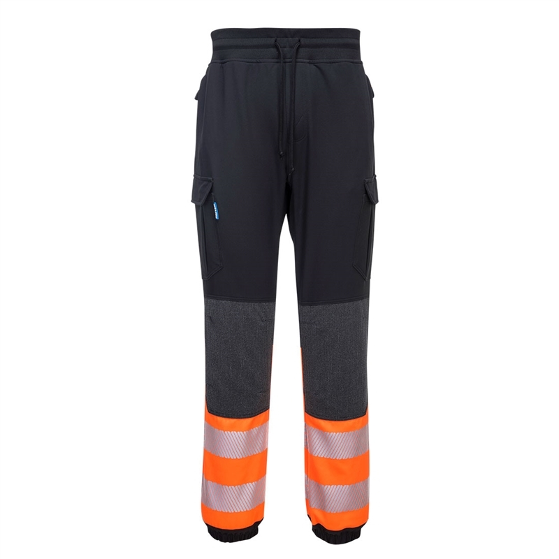 PW3 Hi-Vis Flexi Class 1 Joggers (Yellow/Black, S)