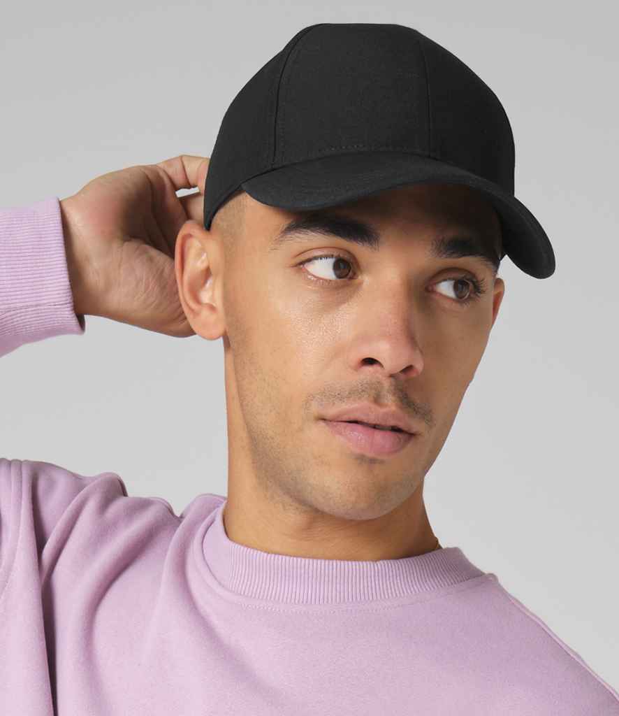[BB191R BLK ONE] Beechfield Water Resistant Lifestyle Cap (Black)