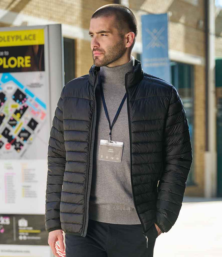 [BK485 BLK S] Brook Taverner Buffalo Core Padded Jacket (S, Black)
