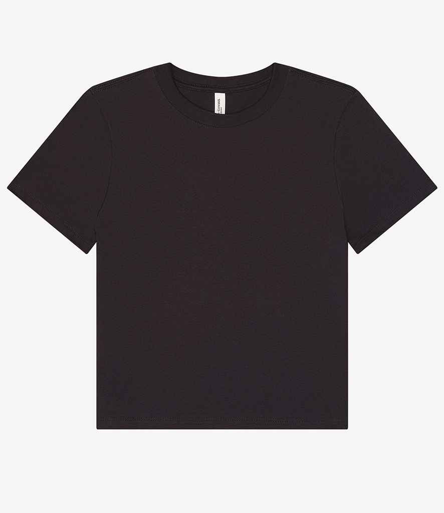 [BL6110 DGY XS] Bella Ladies Heavy Boxy T-Shirt (XS, Dark Grey)