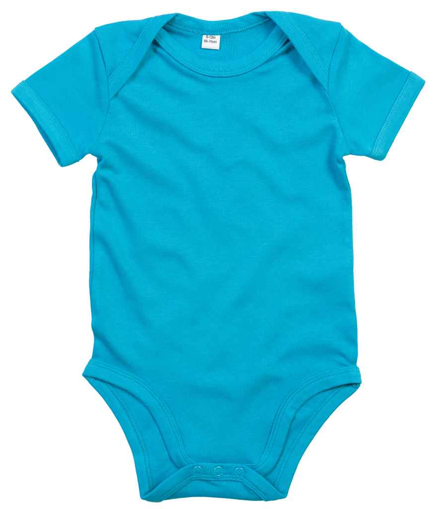 [BZ10 SBL 0-3] BabyBugz Baby Bodysuit (0-3, Surf Blue)
