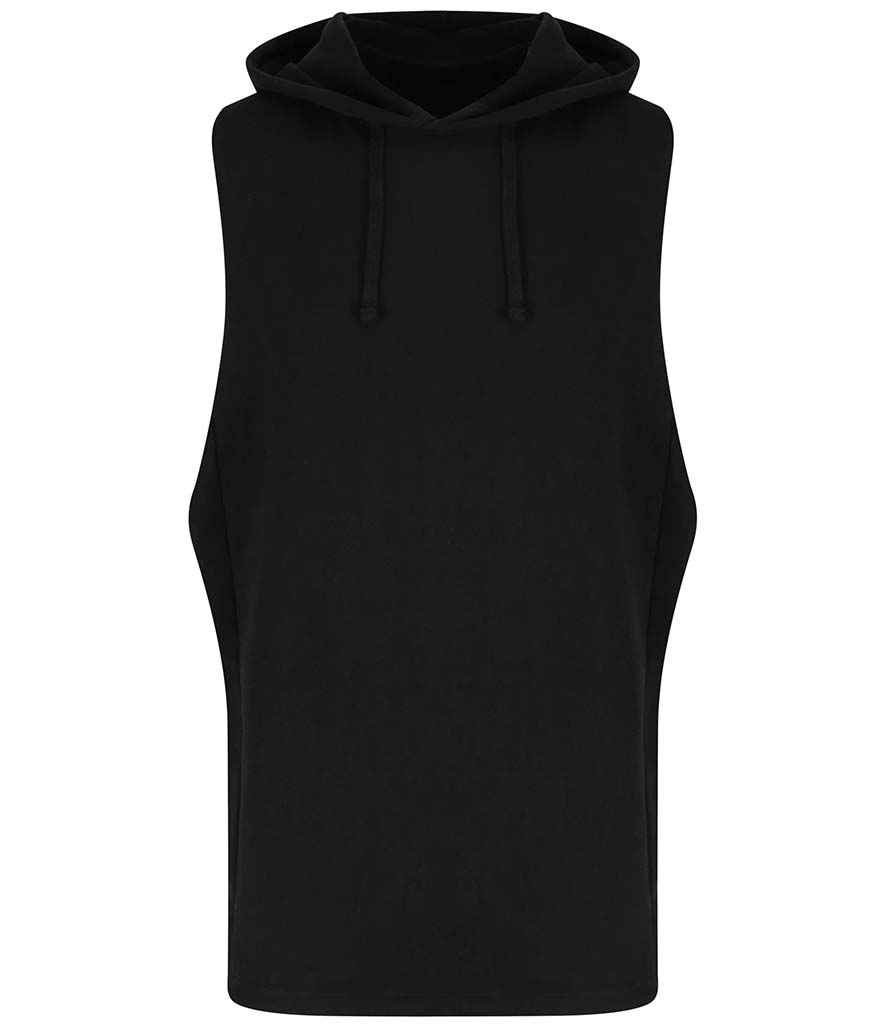 [JC053 JBK S] AWDis Cool Urban Sleeveless Muscle Hoodie (S)