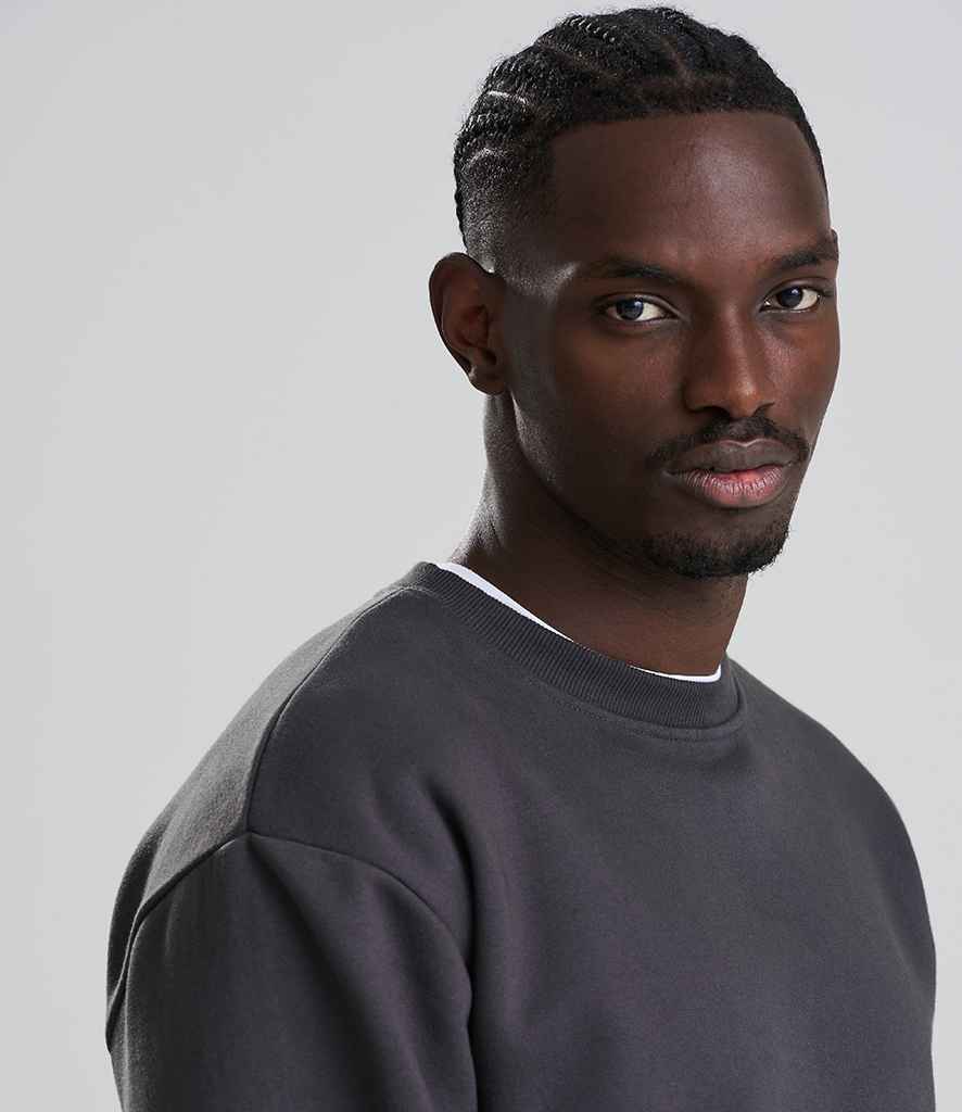 [JH113 SDC XS] AWDis Vision Heavyweight Sweatshirt (XS, Solid Charcoal)