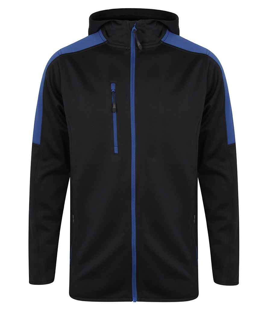 [LV622 NV/RY XS] Finden + Hales Active Soft Shell Jacket (XS, Navy/Royal Blue)