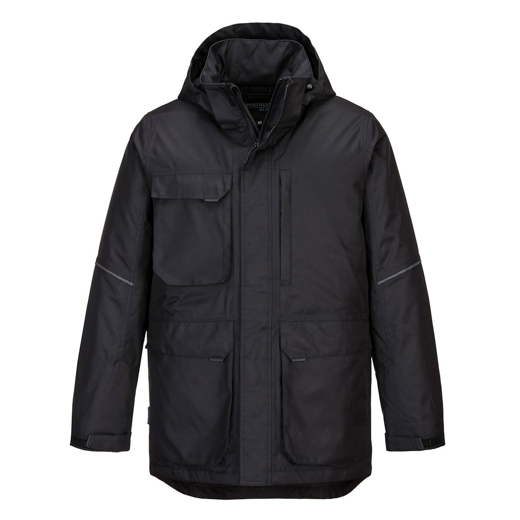 KX3 Parka Jacket (Black, S)
