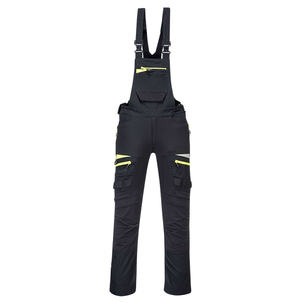 [DX441BKRS] DX4 Work Bib and Brace (Black, S)