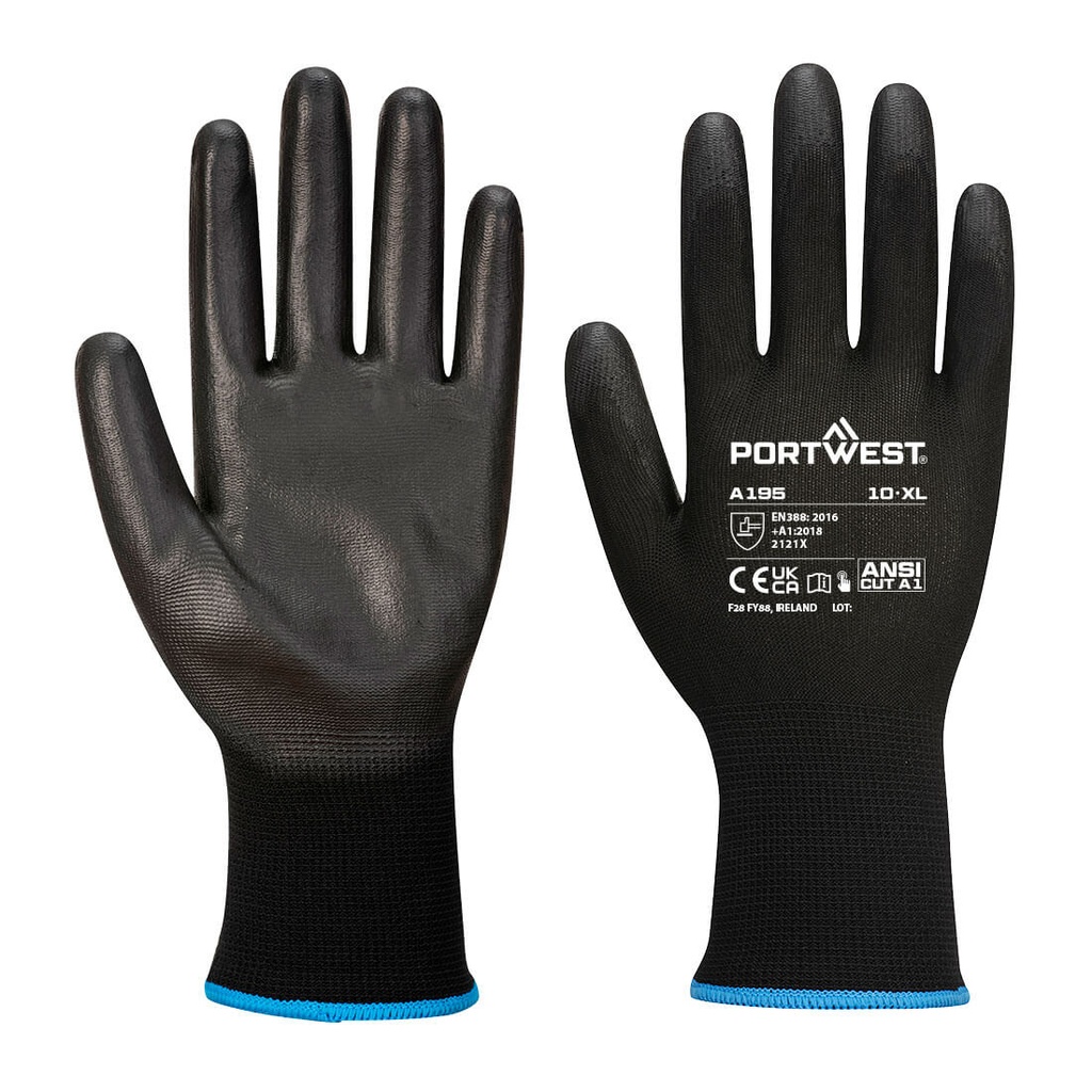 [A195U8RS] Grip 13 PU Touchscreen Glove (12 pairs) (S)