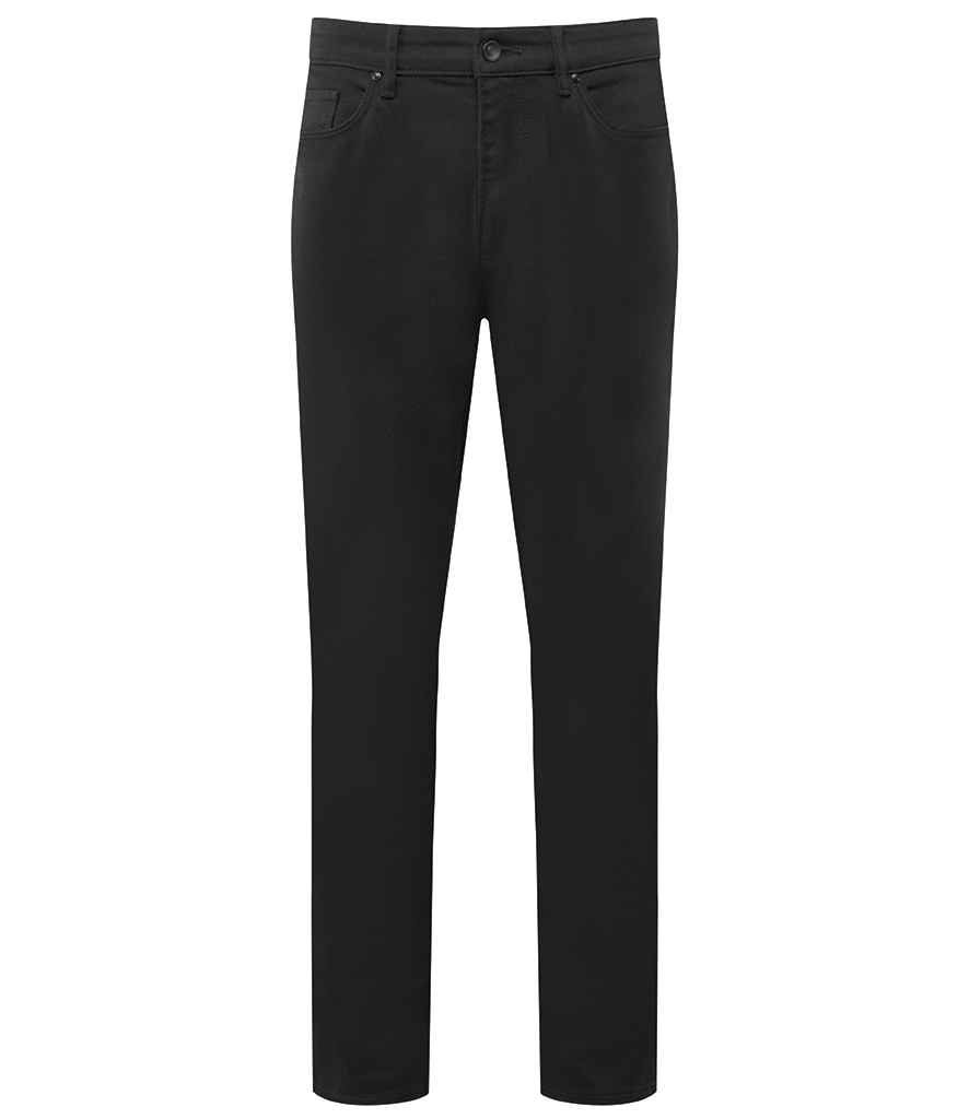 [PR567 SBK XS/L] Premier Workready Straight Leg Jeans (XS/L, Stay Black)