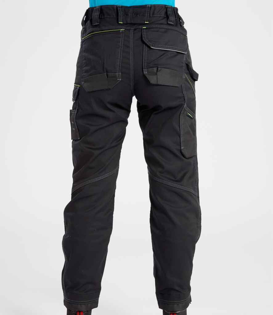 [PW1006 BLK 30/R] Portwest PW3 Work Trousers (30/R, Black)