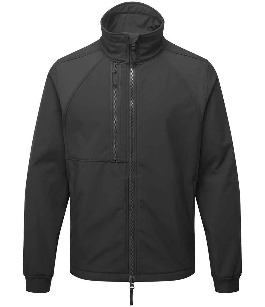[PW2410 BLK S] Portwest WX2™ Eco Two Layer Soft Shell Jacket (S, Black)