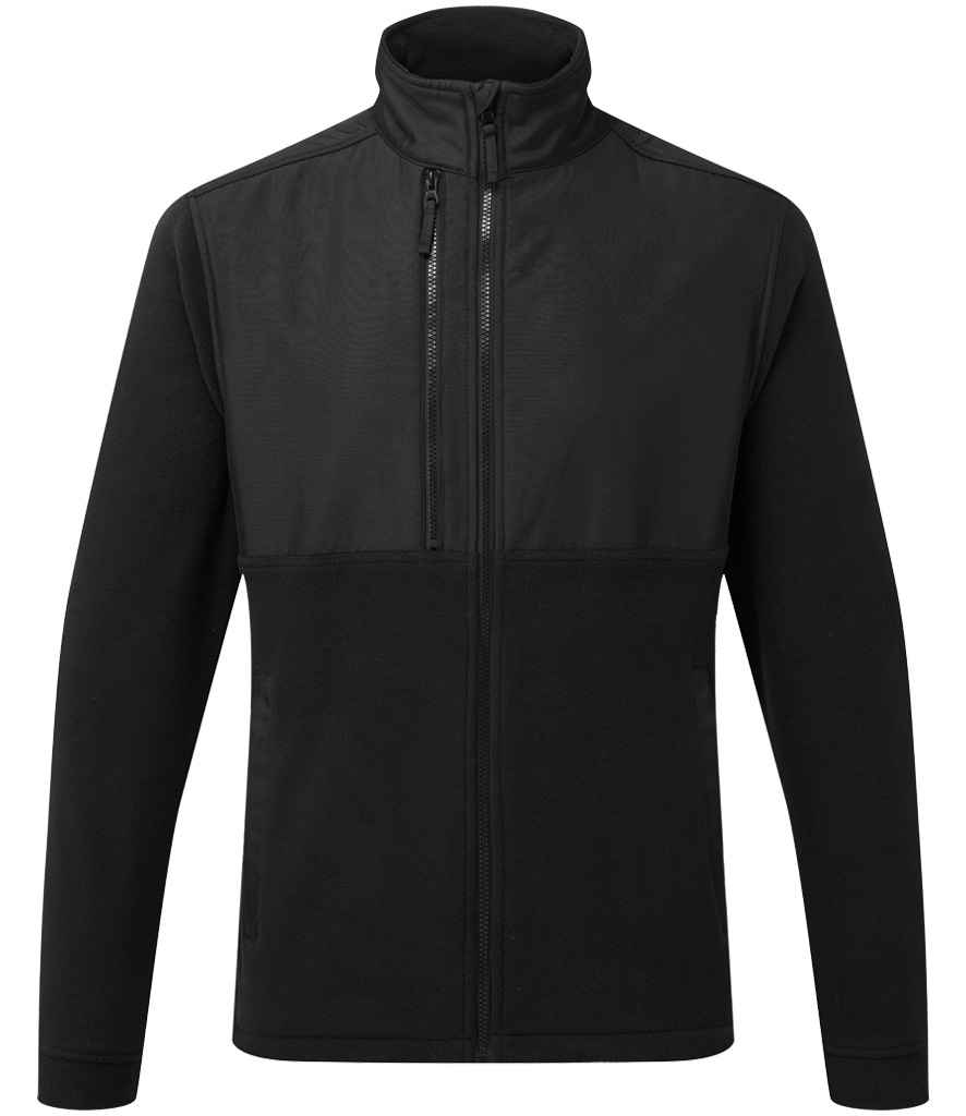 [PW2412 BLK S] Portwest WX2™ Eco Fleece Jacket (S, Black)