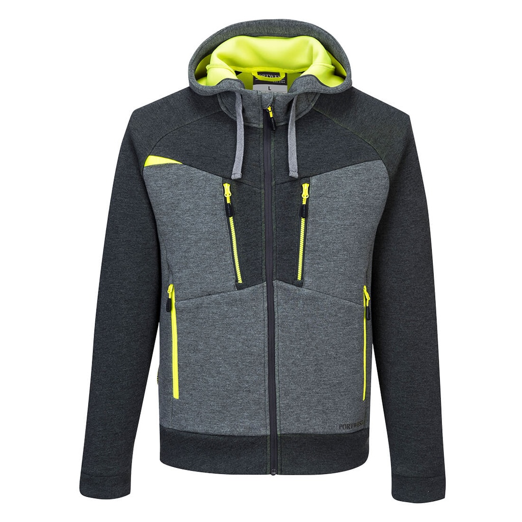 [PW4472 MTG S] Portwest DX4™ Zipped Hoodie (S)