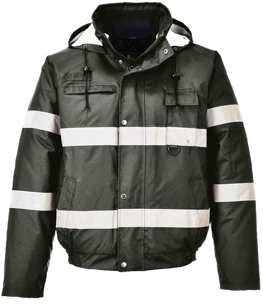 [PW567 BLK S] Portwest Iona™ Lite Bomber Jacket (S, Black)