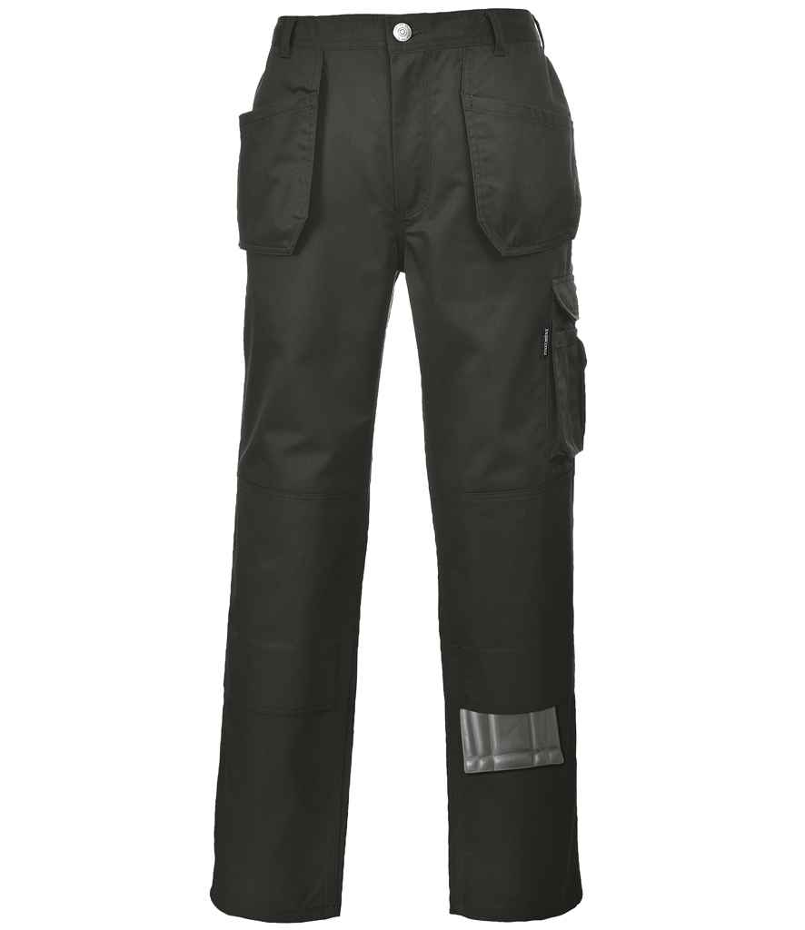 [PW983 BLK S/R] Portwest Slate Holster Trousers (S/R, Black)