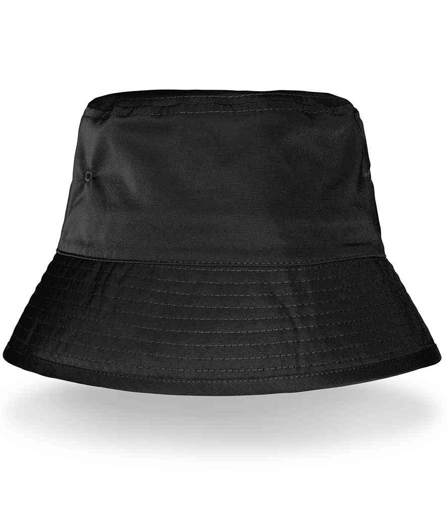 [RC986 BLK S/M] Result Core Recycled Bound Edge Bucket Hat (S/M, Black)