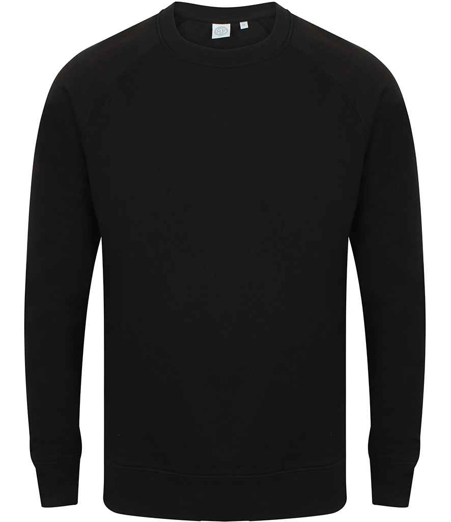 [SF525 BLK XXS] SF Clothing Unisex Slim Fit Sweatshirt (XXS)