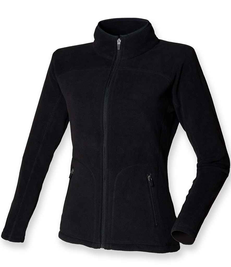 [SK28 BLK XS] SF Clothing Ladies Micro Fleece Jacket (XS)