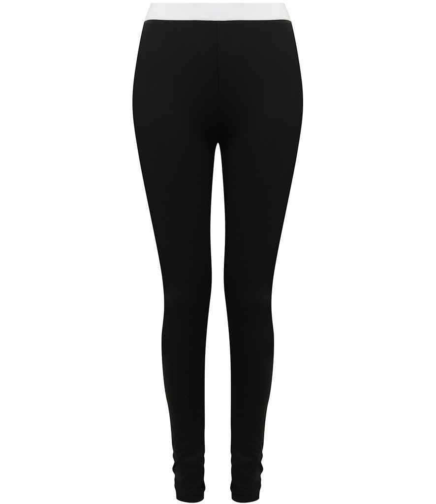 [SK426 BK/WH S] SF Clothing Ladies Fashion Leggings (S)