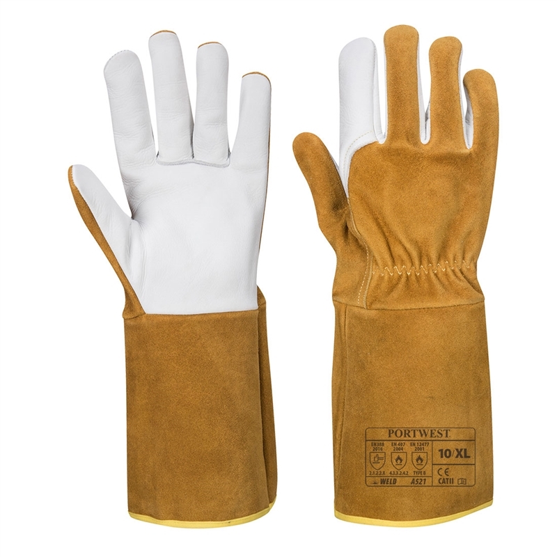 TIG Welders 220 Grain Leather Gauntlet
