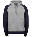 Tee Jays Two Tone Raglan Hooded Sweatshirt