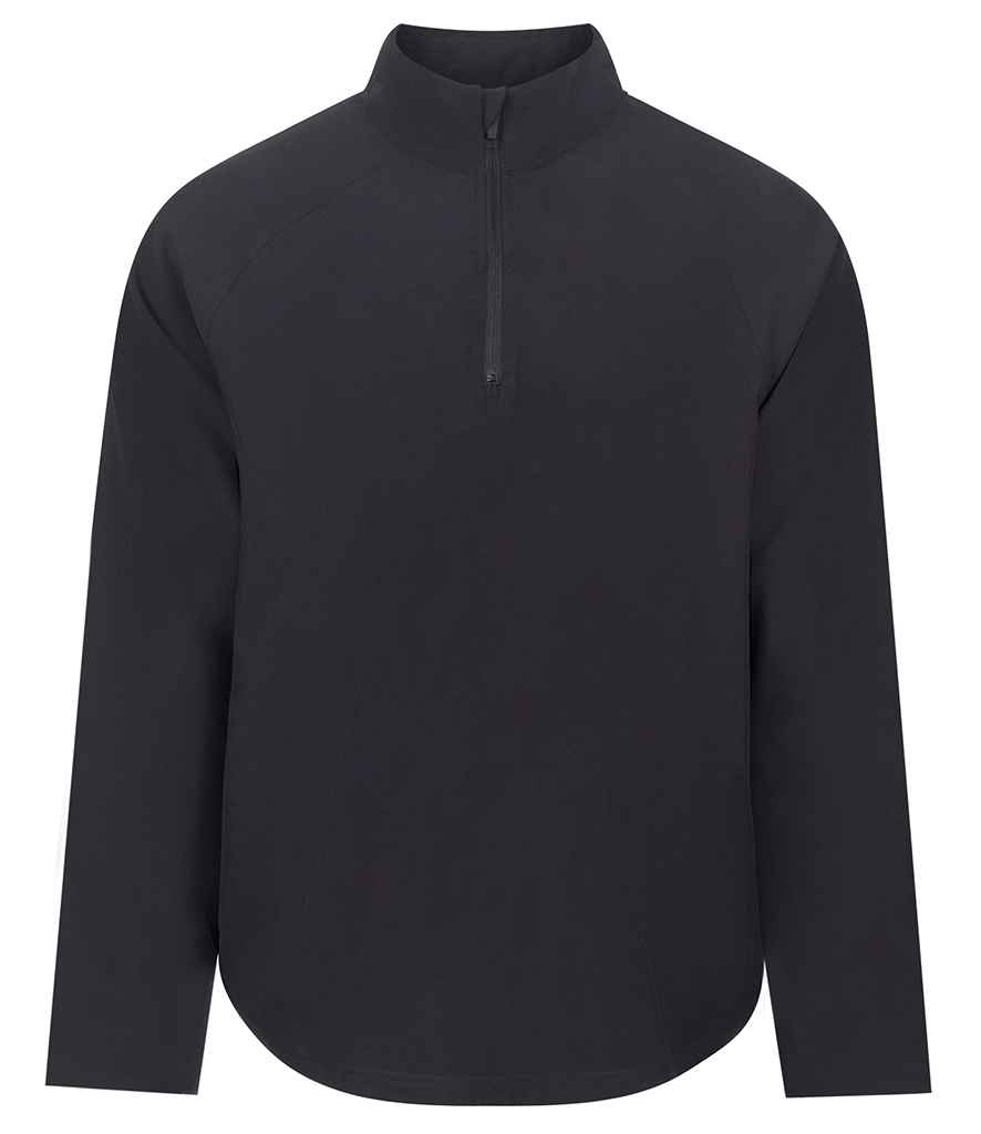 [TL577 BLK XS] Tombo Technical 1/4 Zip Top (XS, Black)