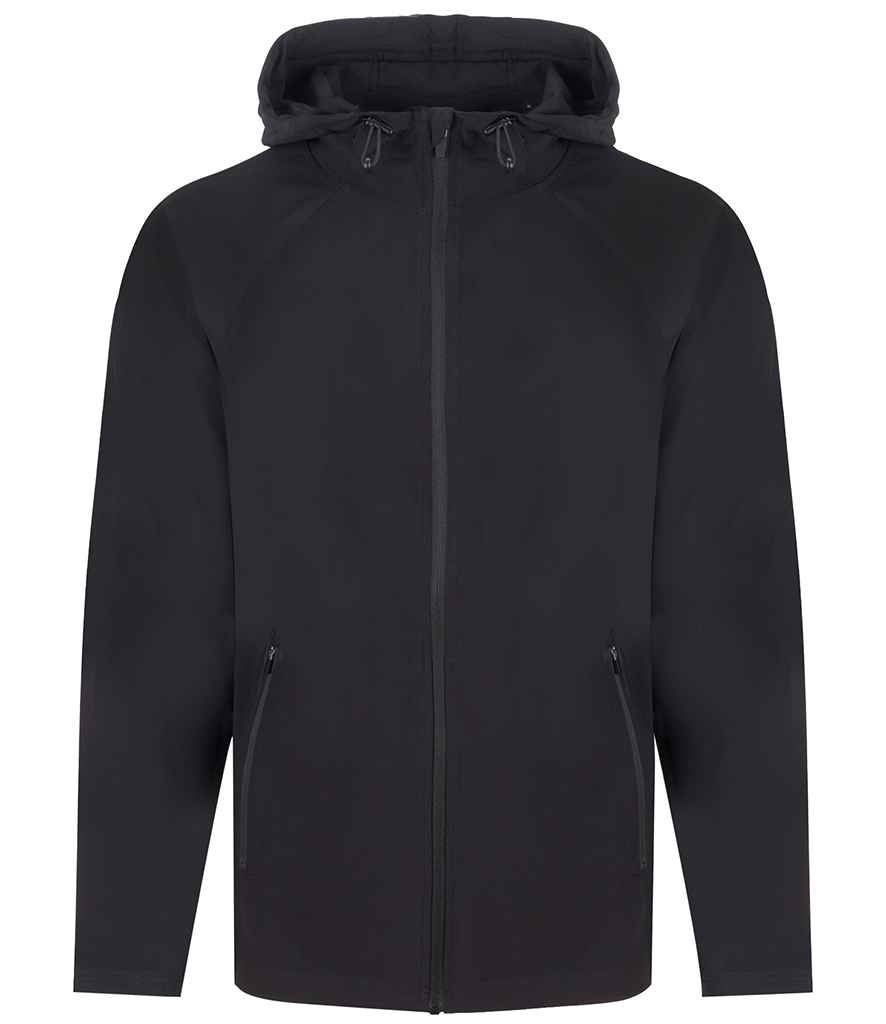 [TL578 BLK XS] Tombo Unisex Technical Zip Through Hoodie (XS, Black)