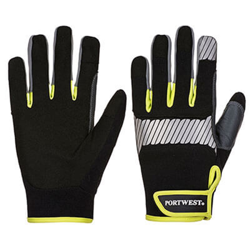 [A770BKYS] PW3 Mechanic 80 Reflective Utility Glove (S)