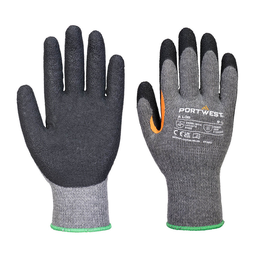 [A106G8RS] Grip 10 Latex Reinforced Thumb Glove (Pk 12) (S)