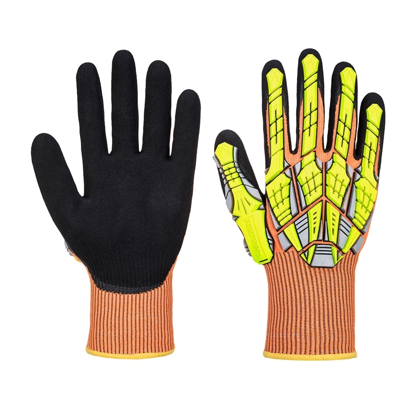 [A727ORRM] Impact E13 Nitrile Sandy Glove (M)