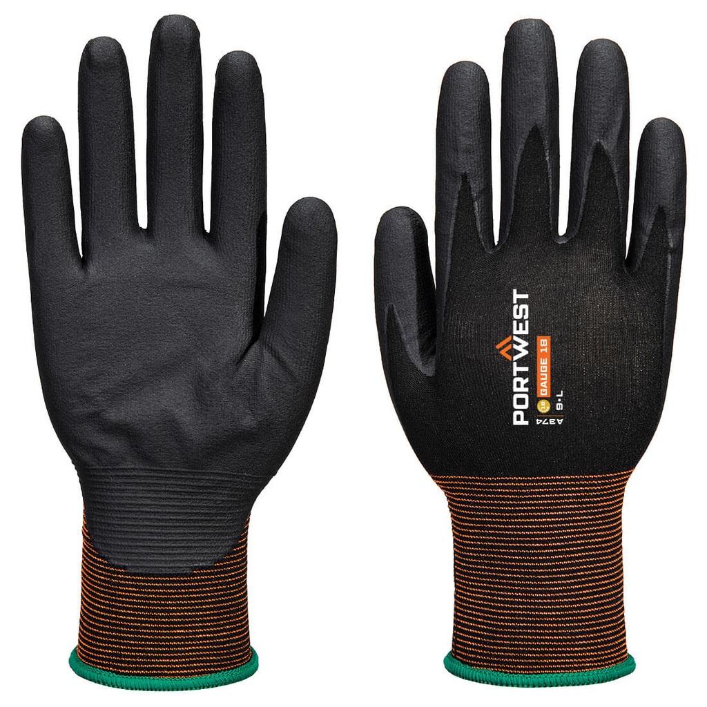 [A374K8RXS] GP Grip 18 Nitrile Micro Foam Gloves (XS)