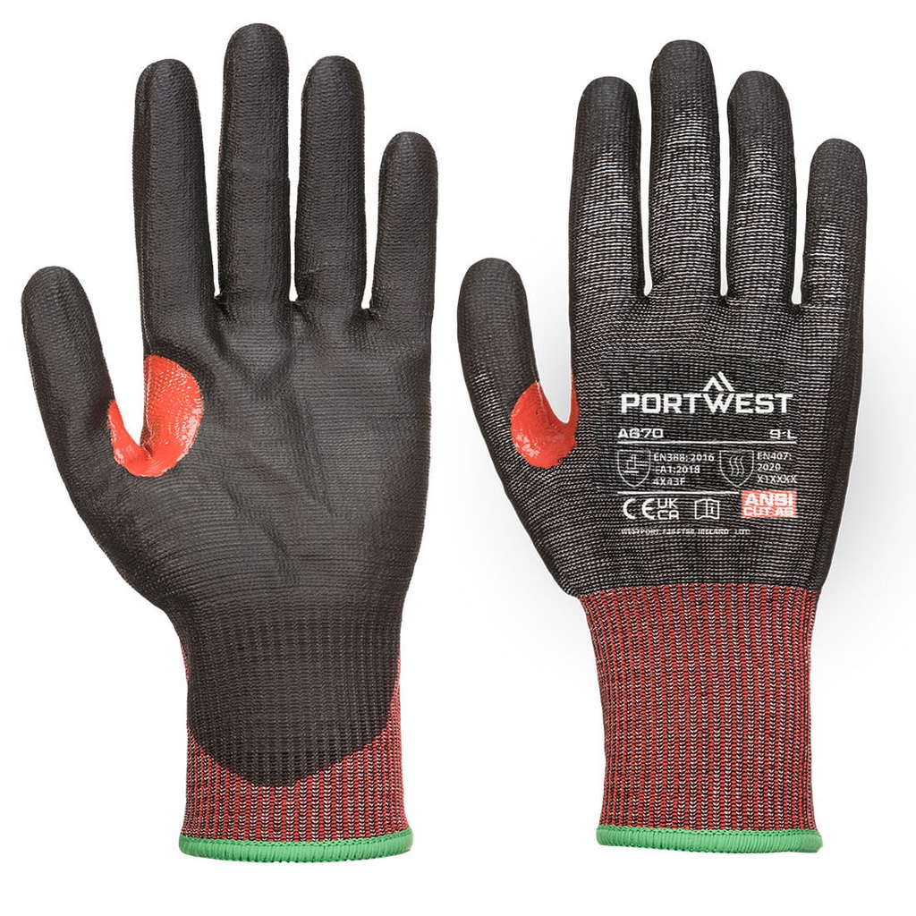 [A670K8RXS] CS Cut F13 PU Glove (XS)