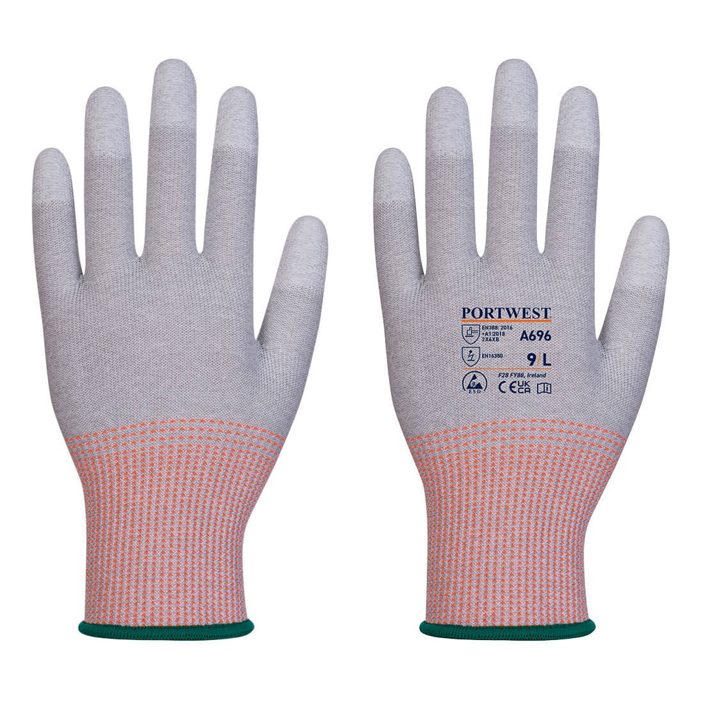 [A696G6RXL] LR13 ESD PU Fingertip Cut Glove