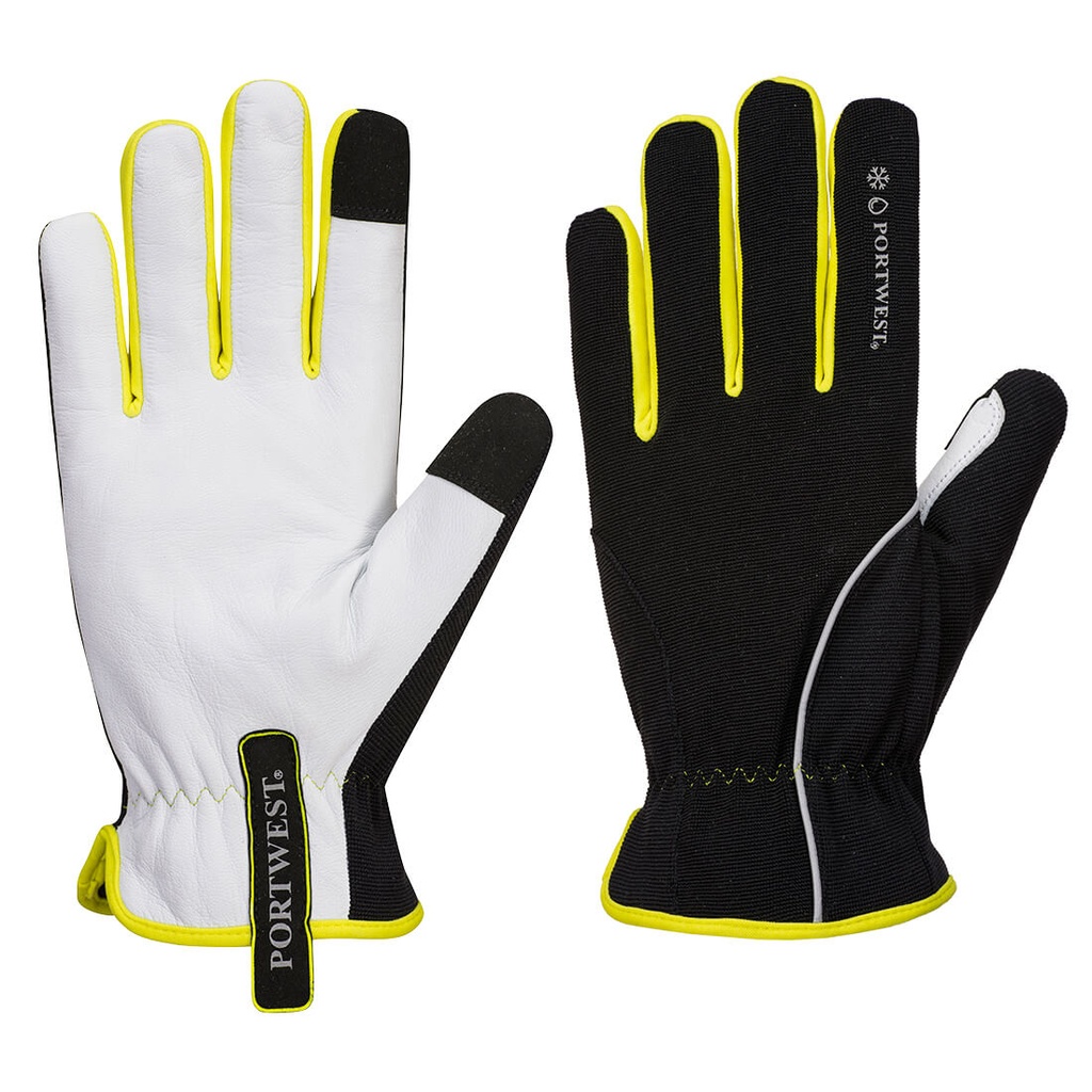 [A776BKYS] PW3 Mechanic 160 Leather Palm Cold Glove (S)