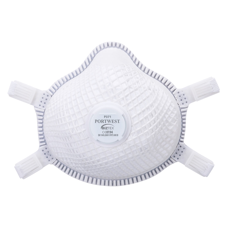 [P371] ERGONET FFP3 Valved Dolomite Respirator (Pk5)
