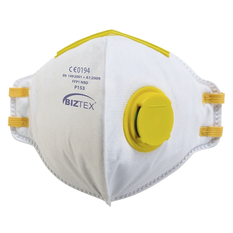 [P153] FFP1 Valved Dolomite Fold Flat Respirator