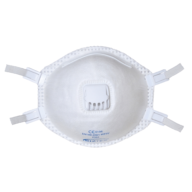 [P303] FFP3 Valved Dolomite Respirator (Pk10)